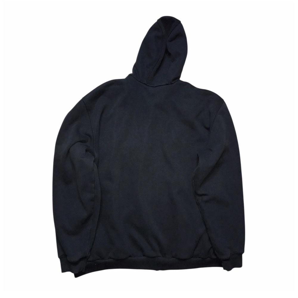 Carhartt Men's Hoodie Large Oversized Rain Defender Sweatshirt Jacket Black - Picture 6 of 6